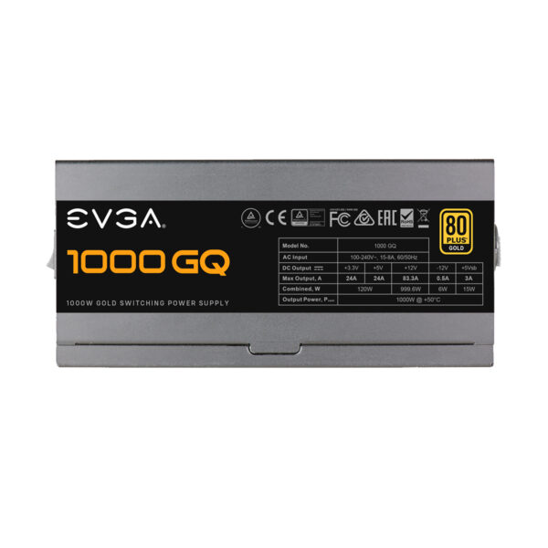 FUENTE 1000W 80+ (GOLD) EVGA GQ V8 - Imagen 2