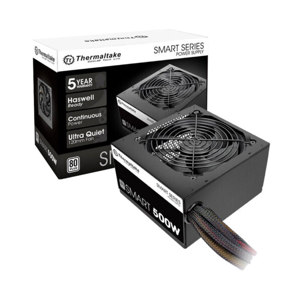 FUENTE 500W 80+ (WHITE) THERMALTAKE SMART