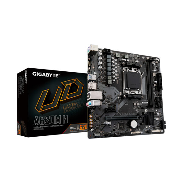 Mother Gigabyte A620M H DDR5 AM5 (Series 7000/8000) (5512)