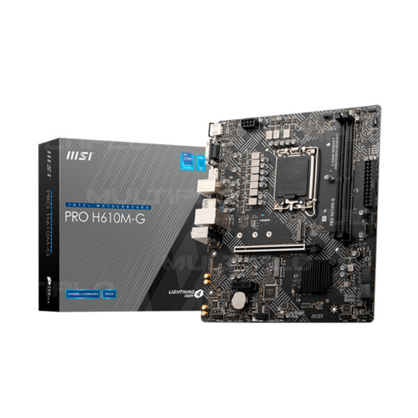 Motherboard MSI PRO H610M-G LGA1700 DDR5